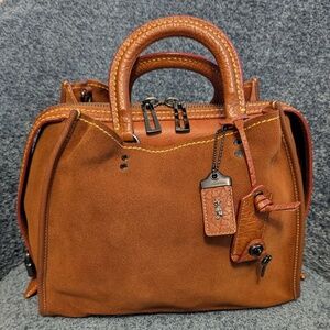 Coach 1st Gen Rogue 30/31 in 1941 Saddle Suede. First Generation HTF